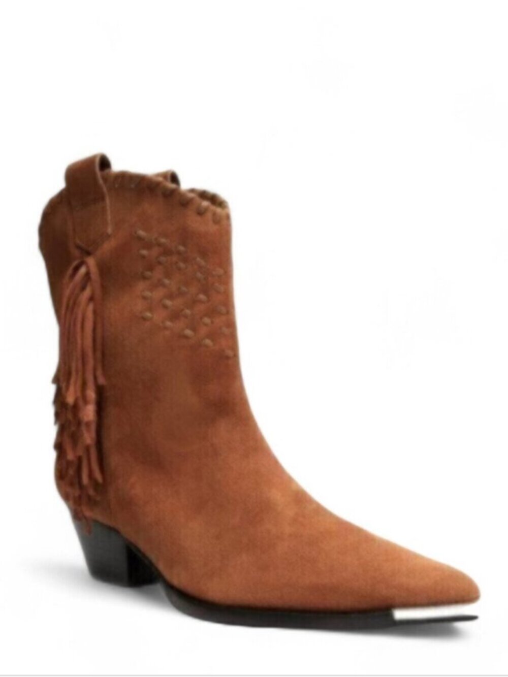 NWT Schutz Alexxa Leather Suede Ankle Boots